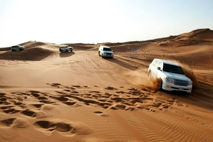 Private Evening Red Sand Desert Safari With BBQ Dinner image