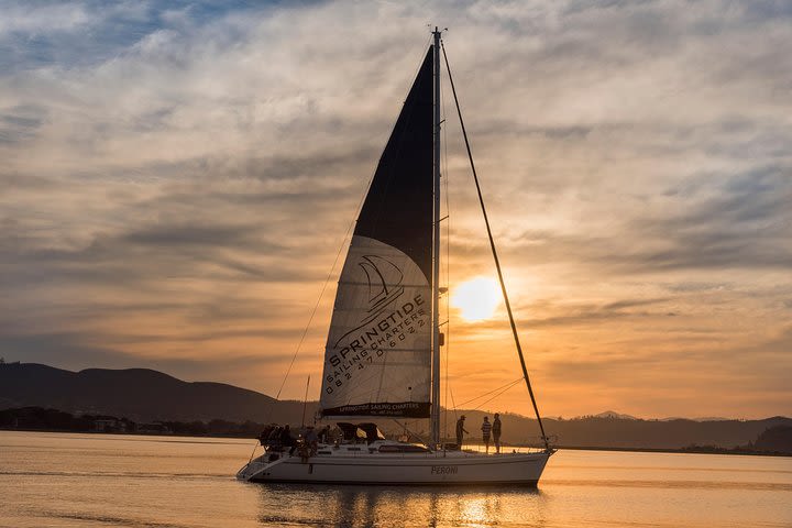 Knysna Sunset Sailing Cruise, Light Dinner & Bubbly image