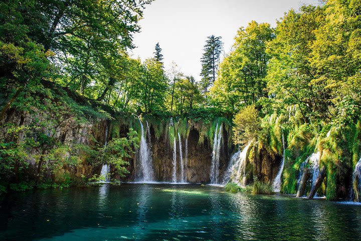 Split to Zagreb Group Transfer with Plitvice Lakes Tour (Included: Entry Ticket) image