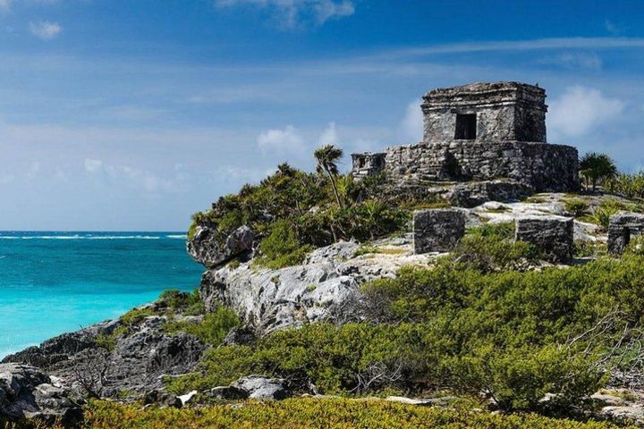 The best tour 4 places 1 day, Tulum, Coba, cenote and Playa del Carmen image