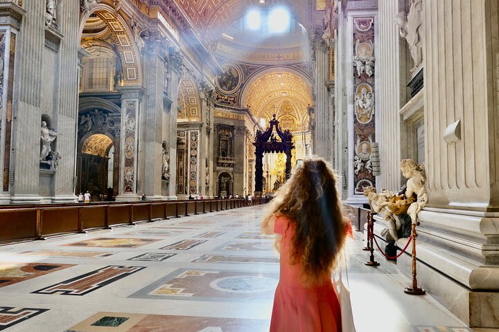 Private Tour of St Peter's Basilica with Dome Climb and Grottoes image