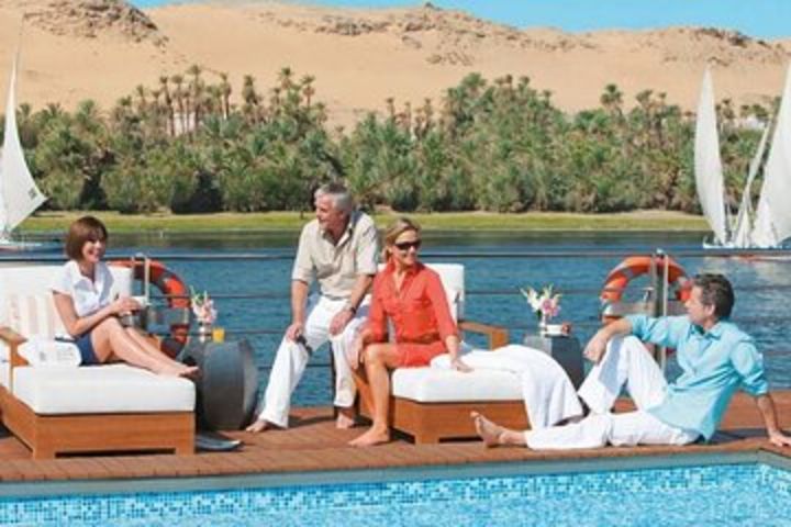 7 nights Cairo,Luxor,Aswan,Abu Simbel,Nile Cruise,hot air balloon from Cairo image