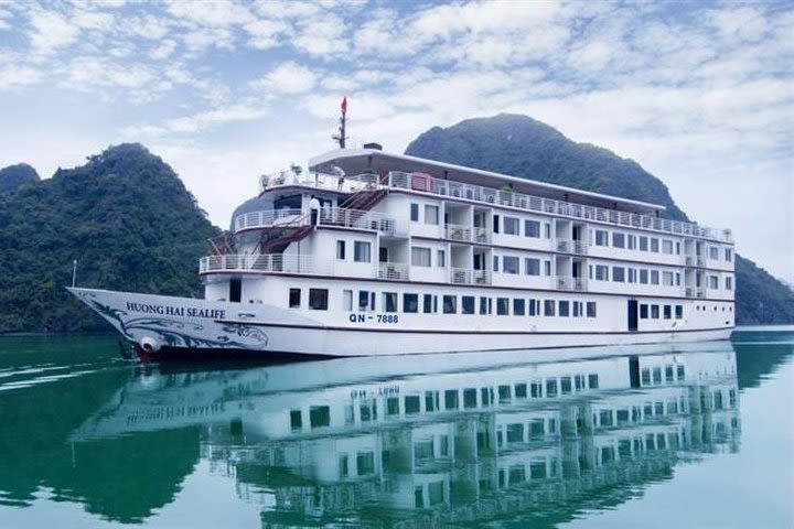 Halong Bay 2 Days-1 Night with Huong Hai Sealife Cruise image