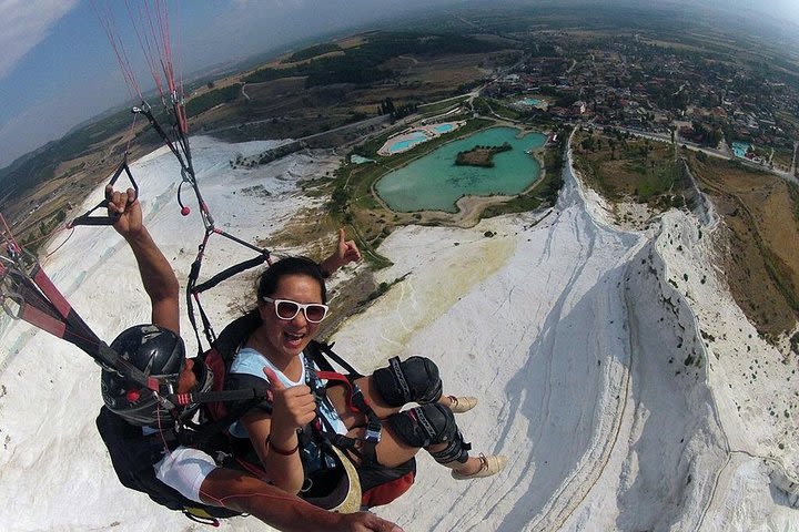 Tandem Paragliding in Pamukkale image