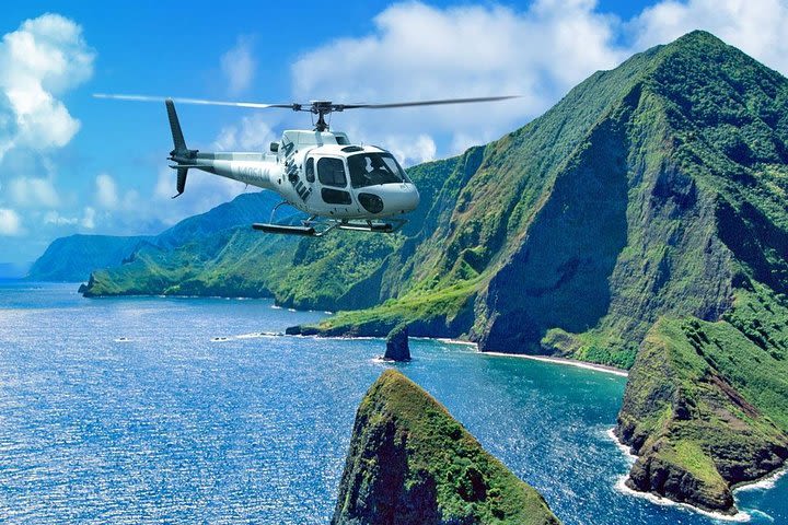 West Maui & Molokai Helicopter Tour with Oceanfront Landing image