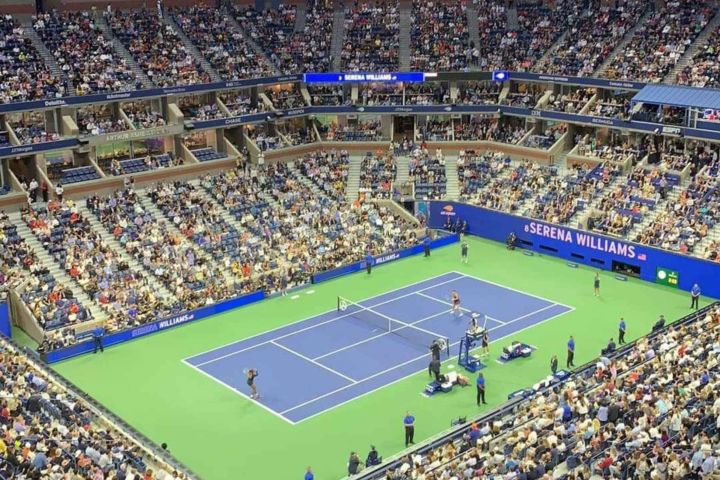 NYC: US Open Tennis Championship at Arthur Ashe Stadium image