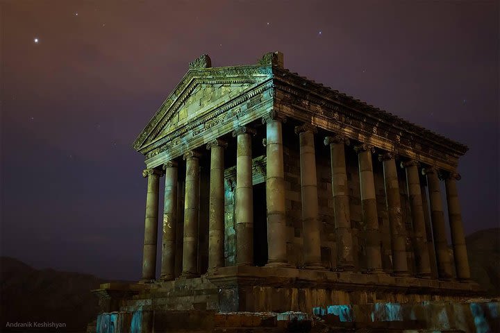 Garni Temple, Geghard Monastery from Yerevan image