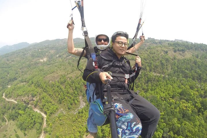 Paragliding in Pokhara image