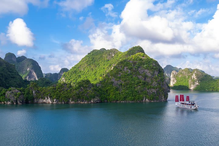 Halong Bay Full Day Tour with 6 Hours Cruise on Deluxe Cruise - All Included image