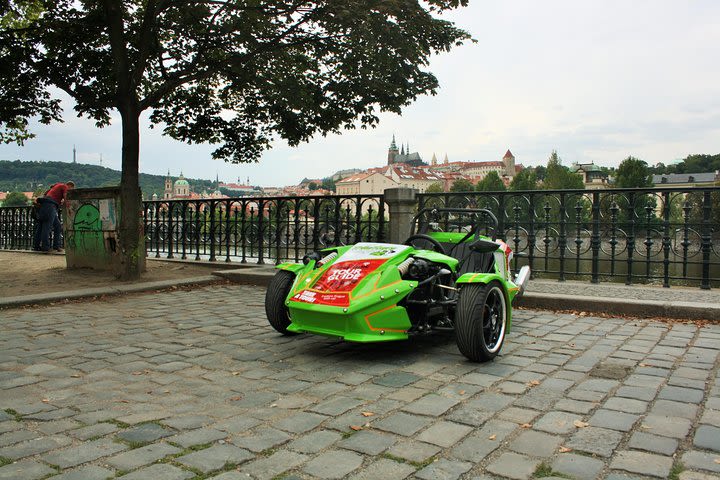 Self-Guided Prague Highlights Tour by Trike Including Audio Commentary image