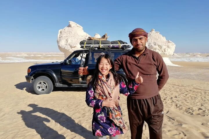 Camping in the White & Black Deserts ( Bahariya Oasis) & Cairo Private transfer image