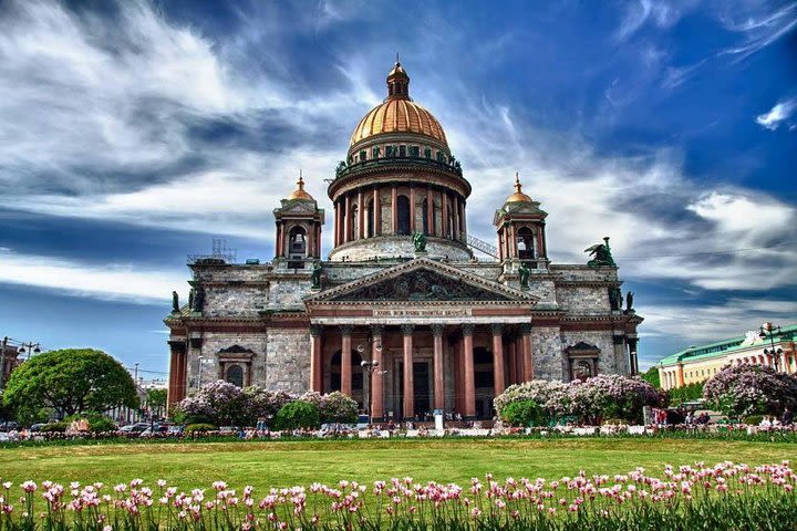 Transfer and cathedrals of St Petersburg image