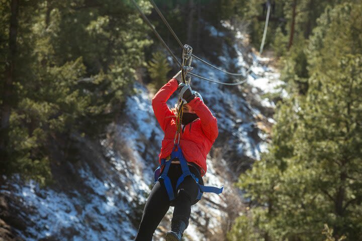 Gold Rush Rafting plus Cliffside Zipline from Idaho Springs image