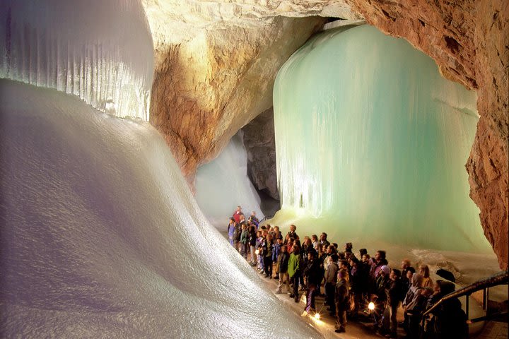 Ice Caves, Waterfalls, and Salt Mines Private Tour from Salzburg image