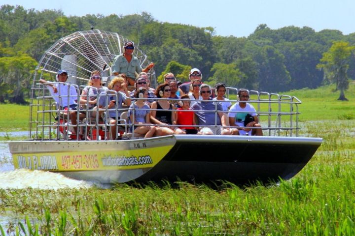 Wild Florida Airboat Ride with transportation from Orlando image