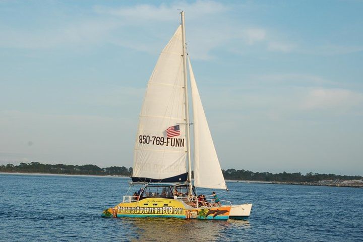 Panama City Beach Sunset Sail on The Footloose Catamaran image