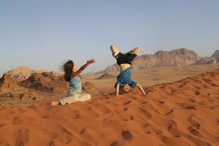 Jordan Horizons Tours : 04 Hrs Jeep tour in Wadi Rum image