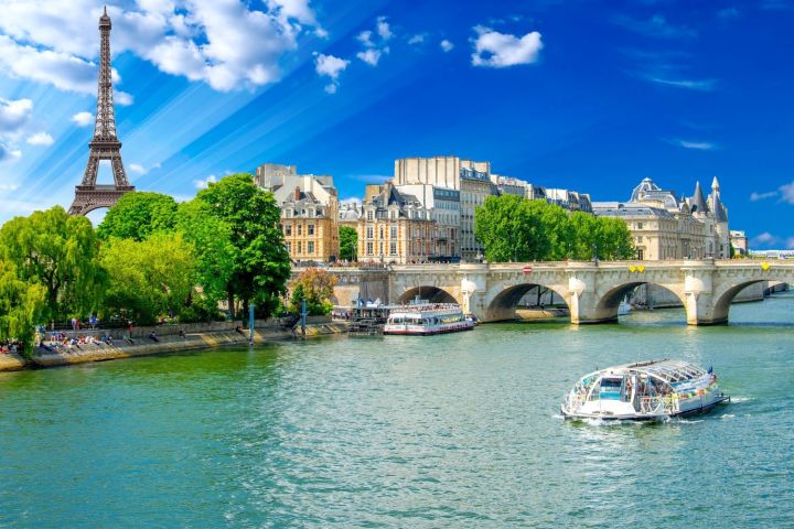 Seine River Cruise with Dinner Paris France image