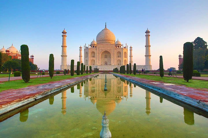 Taj Mahal Agra Tour by Train With All Meals & Entrances image