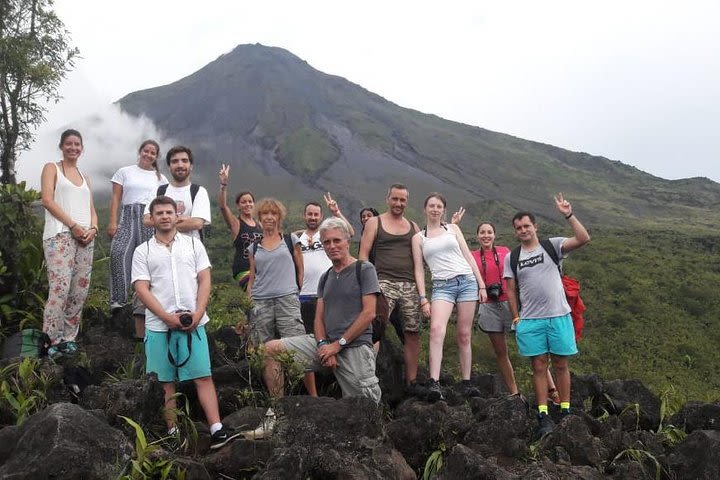 Combo La Fortuna Waterfall and Volcano Hike & Hotsprings image