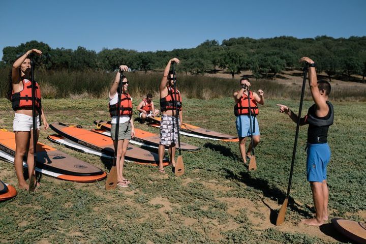 Stand up paddle tour in the Montado de Sobro - Cork Forest image