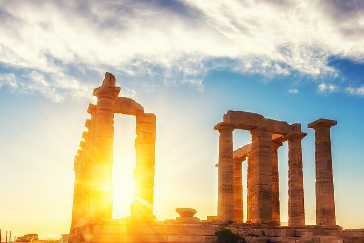 Cape Sounio Private Tour With Winery Taste image