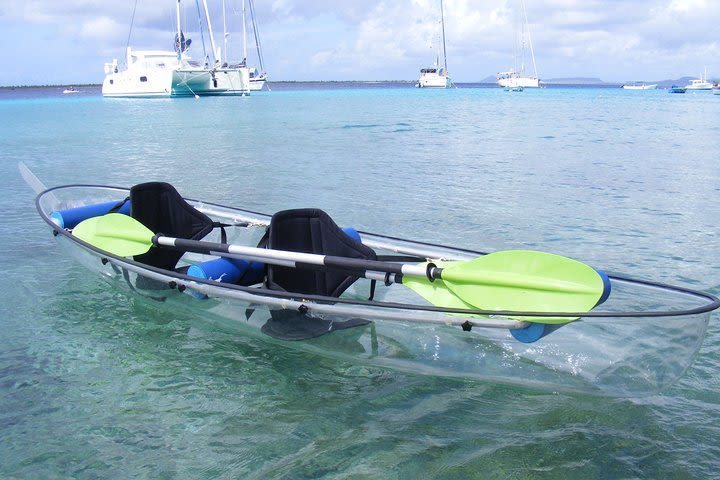 Clear Canoe Tour & Snorkeling image