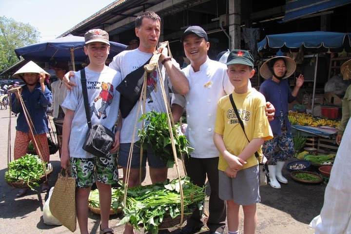 Hue Cooking Class on Dragon Boat Including Hotel Pickup by Cyclo image