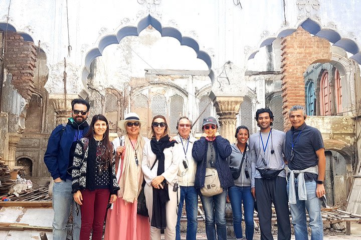 Old Delhi - Walking Tour with wireless audio head sets for live commentary image