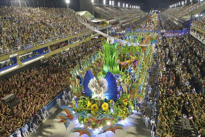 Rio Carnival Parade From A Prime Box – With Shuttle, Tour Guide, Food & Drink image