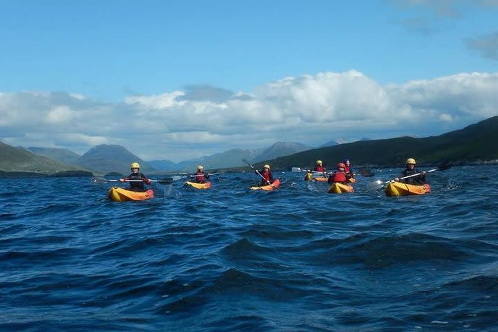 Sea Kayaking along the coast. Mannin Bay, Connemara.Guided. 2½ hours. image