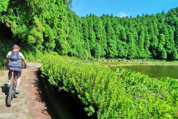 Private E-Bike Tour on Sete Cidades Volcano's Rim with Lake View image