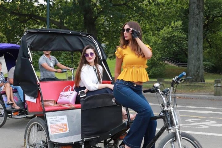 pedicab tour central park 45 minutes  image