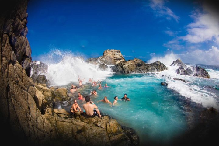 Aruba Natural Pool Jeep Safari image