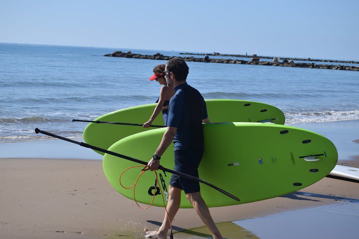 Initiation or journey in Stand Up Paddel (SUP) in El Campello (Alicante) image