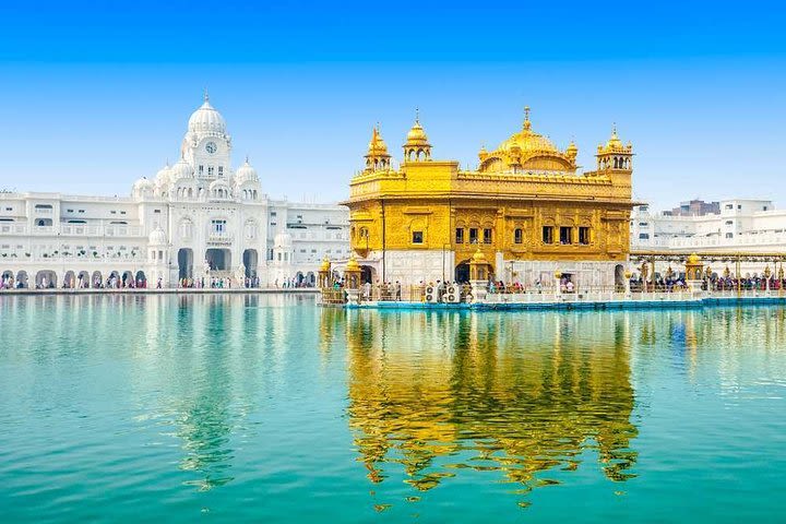 Golden Triangle Tour with Amritsar Tour by AC Car from Delhi-07 Nights/08 Days image