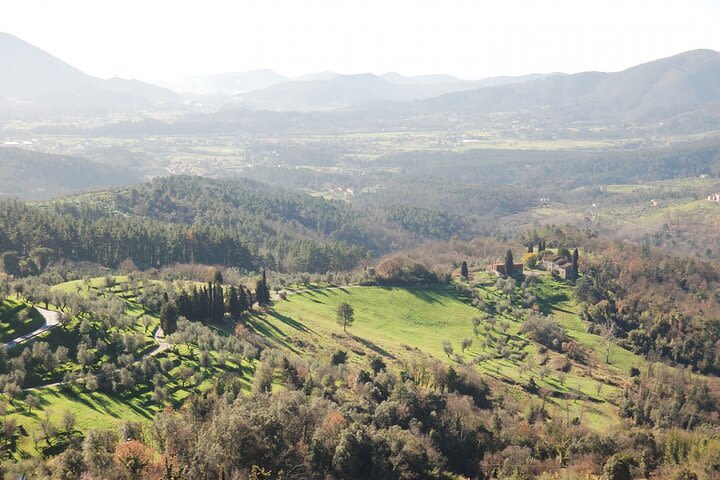 Adventure with racing bike between sea and hills of Lucca image