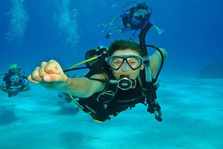 Intro Scuba Diving Beginners Full Day Boat Trip 2 Stops Diving & Lunch– Hurghada image