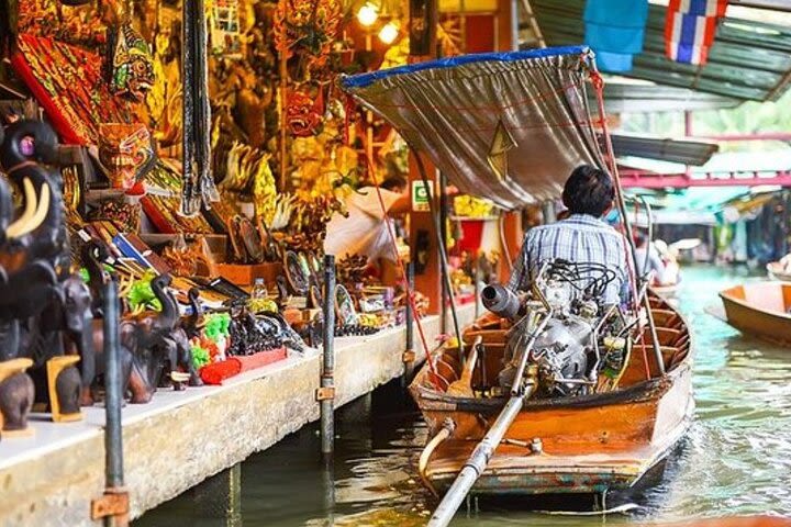 Damnoen Saduak Floating Market Small-Group Tour from Hua Hin image