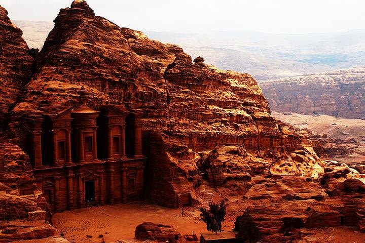 Petra and Wadi Rum one day Tour from Aqaba Port image