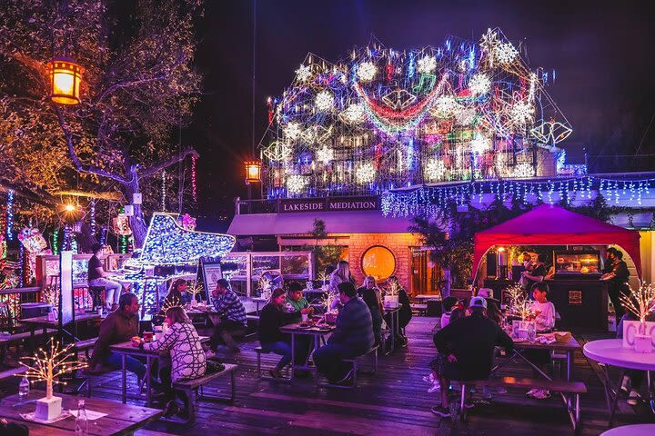 Holiday Light Show by Boat - See the Mozarts Coffee Light Show image