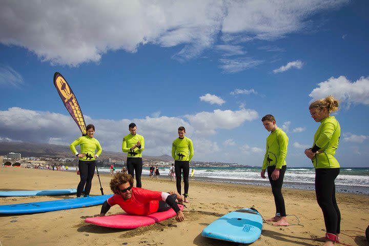 Surfing on Gran Canaria  image