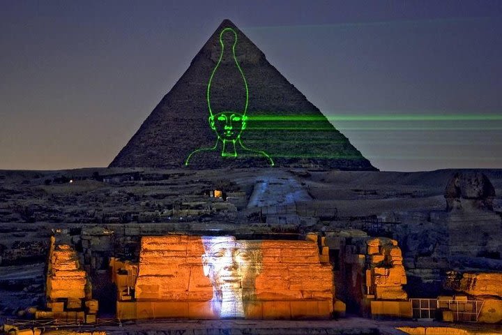 Sound and Light Show at Giza Pyramids image