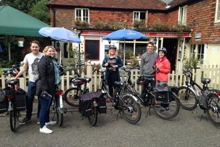 Self-Guided Electric Bike Tour to vineyards and castles in Kent image