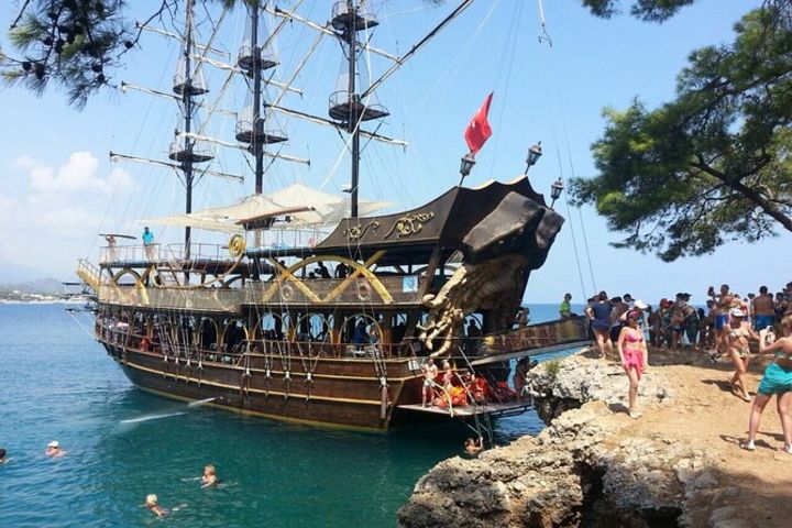 Kemer Pirate Boat Trip with Lunch & Free Hotel Transfer image
