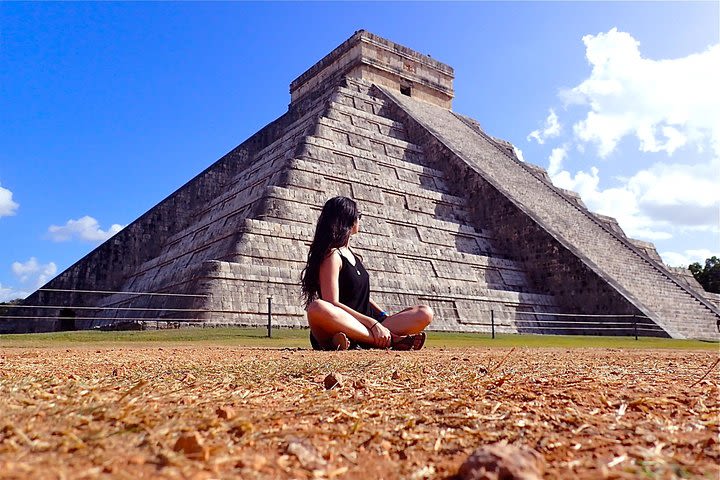 Chichen Itza, Cenote Hubiku, and Ek Balam Day Trip All Fees Included image