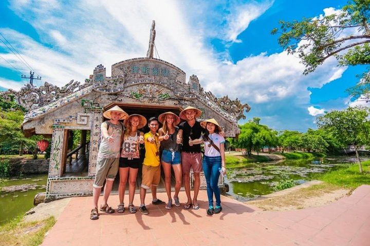 Thanh Toan Bridge - Chuon Lagoon and Seafood Dinner by Scooter image