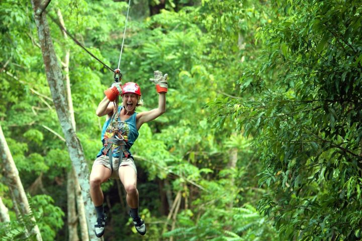 Krabi Rainforest Zipline Adventure image