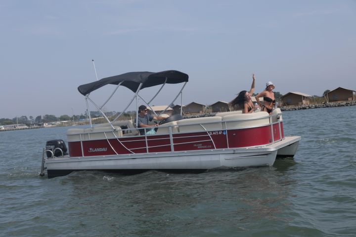Chincoteague Island Pontoon Boat Rental image