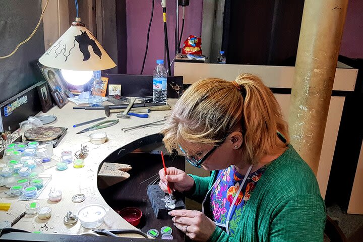 Private workshop on Minankari - Make your own tradtional jewelry! image